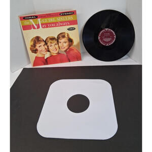 McGuire Sisters May You Always LP 1959 Coral Stereo CRL 757296 Vinyl Record VG